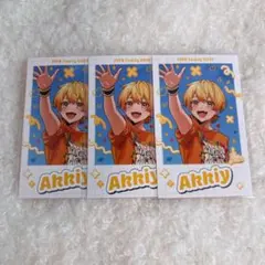 STPRFamily ランダムフォトカード あっきぃ AMPTAK×COLORS