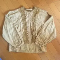 レースシャツ　古着