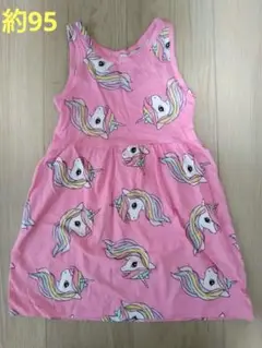 H&M ユニコーン柄 ワンピース US 3/4T