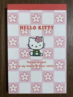 レトロ♡サンリオ♡キティ カオハナお座り メモ 1999年