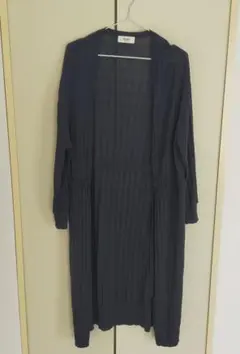 BEAMS HEART ブラック ロングカーディガン 希少中古美品!!のサムネイル