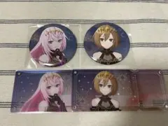 プロセカ　コネクトライブ　コネライ　缶バッジ　チケット風カード　巡音ルカ　メイコのサムネイル