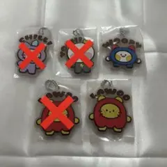 TREASURE ガチャガチャ TRUZ ラバーマスコット 3種セット