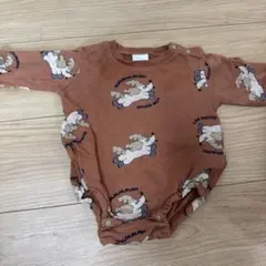 CHERIER 犬プリントロンパース　バースデイ