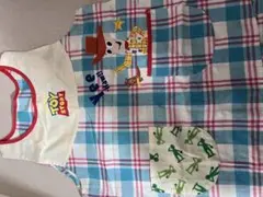 トイ・ストーリーとセサミストリートのエプロン2点セット