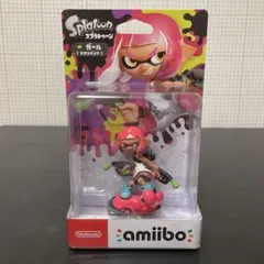 amiibo ガールネオンピンク　アミーボ　スプラトゥーン　未開封
