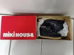Miki House ブラック ワークブーツ　13センチ　絶版品　激レア　限定