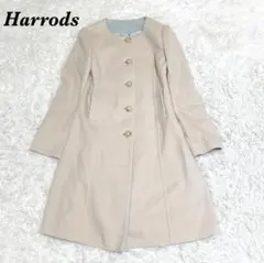 高級★Harrods ハロッズ アンゴラ カシミヤ ロングコート 高級☆Harrods ハロッズ アンゴラ カシミヤ ロングコート - メルカリ