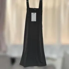 ABITOKYO ジャンパースカート　チャコールグレー　L