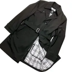 【逸品】バーバリーブラックレーベル　トレンチ　チェスターコート　ライナー付