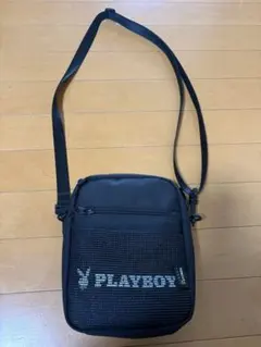 PLAYBOY メッシュデザイン ショルダーバッグ