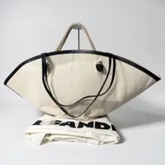 ビ*ン様 JIL SANDER ジルサンダーソンブレロ 2way ラフィアトート JIL SANDER ジルサンダーソンブレロ 2way ラフィアトート - メルカリ