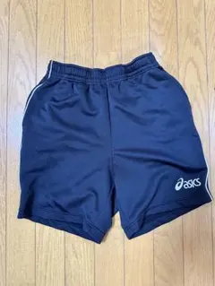 【美品】asics ジャージショートパンツ M ブラック