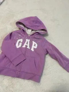 GAP フード付きトレーナー 3歳用 紫
