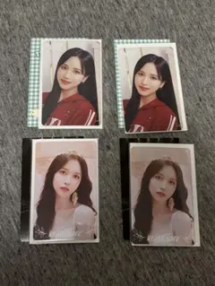 TWICE ミナ クリアトレカ まとめ売り オフラインくじready to be