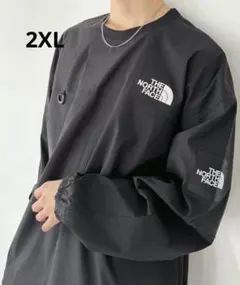 ノースフェイス　ALBANY CREWNECK クルーネック　XXL ブラック