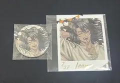 ツイステ くつろぎマイルーム レオナ 缶バッジ フォトカ