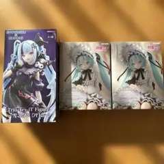 初音ミク　雪ミク　cheerful クロミ　15th フィギュア　タペストリー 初音ミク 雪ミク cheerful クロミ 15th フィギュア タペストリー