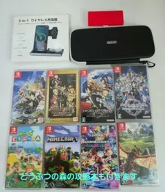 Switch用のゲームカセットまとめ売り+他（詳しくは説明に記載）