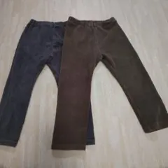 コーデュロイパンツ 2色セット サイズ100
