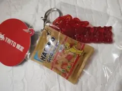 TAITO限定　HARIBO ハリボー グミチャーム ゴールドベア　キーホルダーのサムネイル