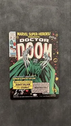 MTG MARVEL ボーダーレス コミック doctor doom foil - メルカリ