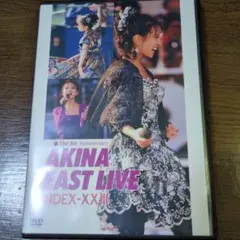 中森明菜イースト・ライヴ インデックス23 （5.1version）DVD - メルカリ