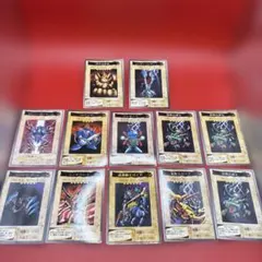 【金文字レア・初期】遊戯王 バンダイ版 暗黒騎士ガイア12枚　まとめ売り