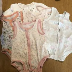 肌着 70 ロンパース　タン肌着50〜60