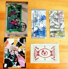【週末限定】鬼滅の刃 無限城編 入場者特典 第ニ弾 & ステッカー 5枚セット
