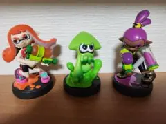 スプラトゥーン amiibo ボーイ(限定) ガール イカ