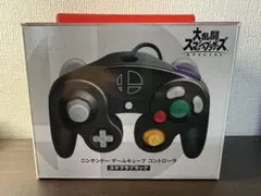 純正ニンテンドー　GCコントローラ スマブラブラック