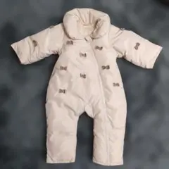 美品　 上着　カバーオール　80cm　アウター　プティマイン