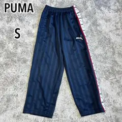 廃盤✨PUMA プージャー ジャージ Y2K 紺 白 赤 ストライプ 平成 S