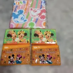 【値下】第一生命ディズニー ポケットティッシュ 4個 &タオルセット