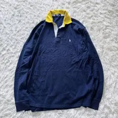 訳あり　POLO RALPH LAUREN ラガーシャツ　170 ポケット付き
