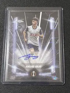 Topps black Lazer Archie Gray RC サイン