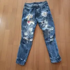 1ヶ月限定出品　パッチワークデニムのサムネイル