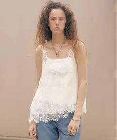 ベイフロー　ダブルヘムレースキャミ　ロングのサムネイル