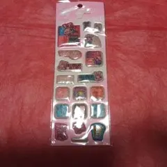 平成女児　平成レトロ　当時物　立体ラメシール