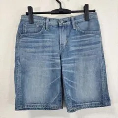EDWIN デニム ショート パンツ S ジーンズ ハーフ