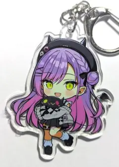 【新品/残りわずか】ホロライブ 常闇トワ＆ビビ 両面プリントアクリルキーホルダー
