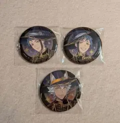 ツイステ　ブルームバースデー　箔押し缶バッジ