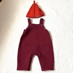 【お買い得！】ベビー用 サロペット 帽子付き