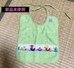 feiler 緑色 アヒル刺繍 スタイ