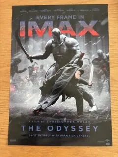 IMAX THE ODYSSEY クリストファー・ノーラン 映画ポスター