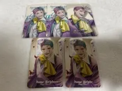 にじさんじ ジューンブライド ランダムフォト風カード ジョー力一