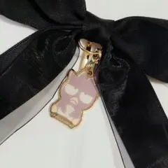 サンリオ ばつ丸 ポニーフック リボン ヘアアクセサリー