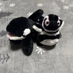 鴨川シーワールド シャチ ぬいぐるみ 4体セット くじ3等4等5等 - メルカリ