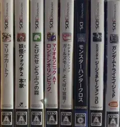 ニンテンドー3DSソフトセット（８本）